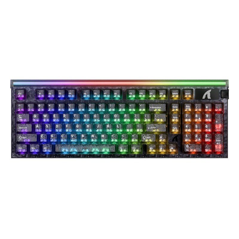 Attackshark R98 HE Black Green — 4