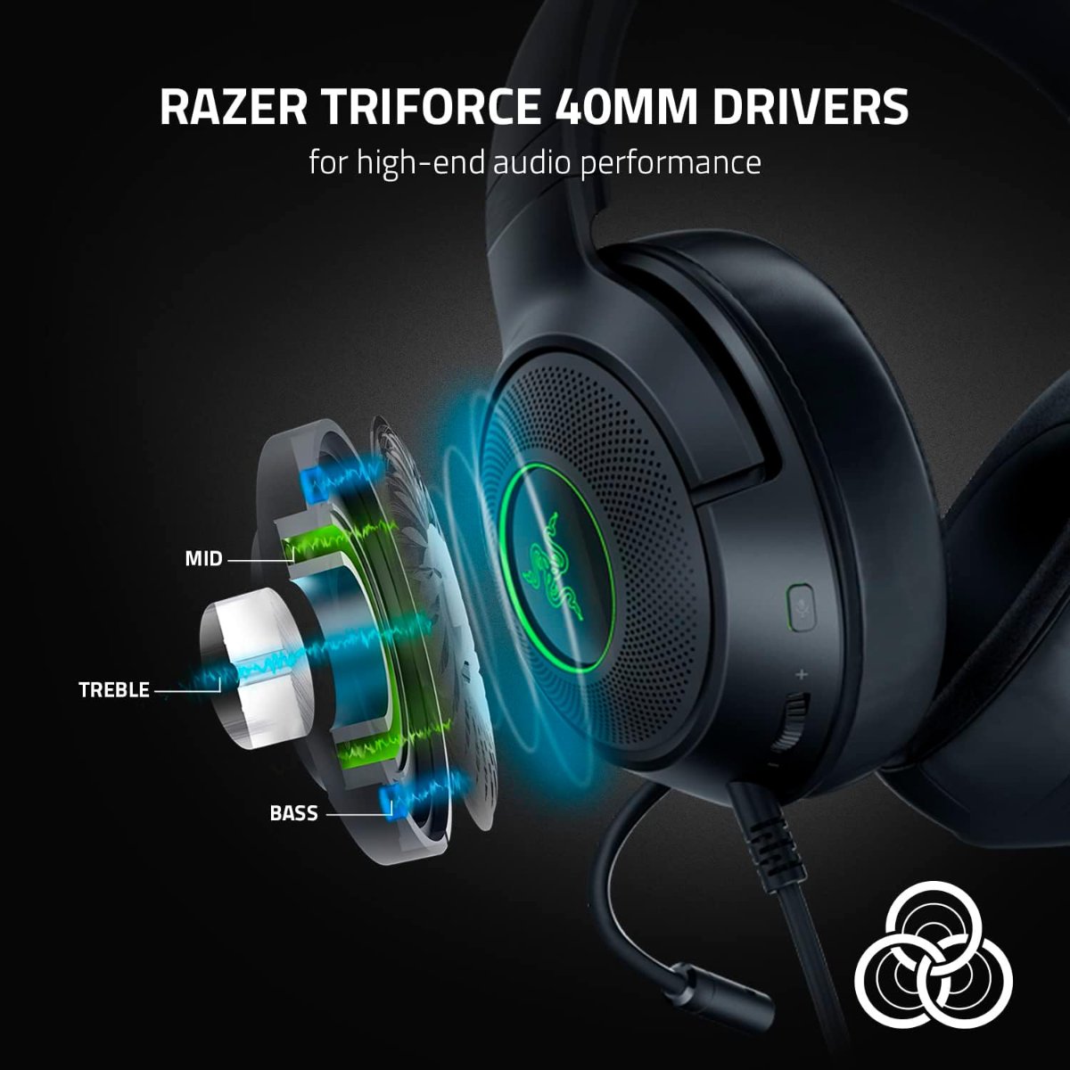 Razer Kraken V3 X Gaming Headset — 6