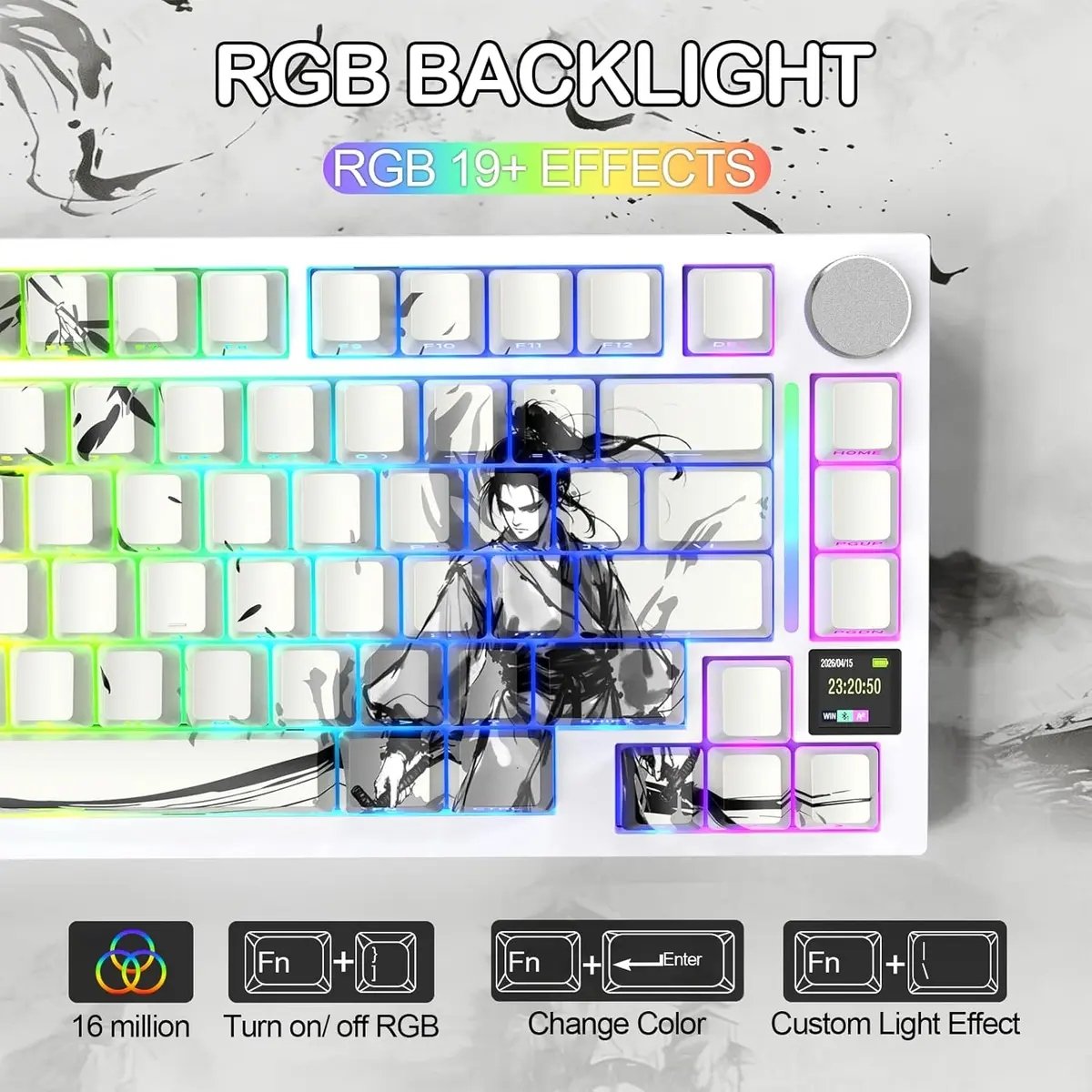 Attack Shark X820 Ultra Dark Warrior Keyboard — 3