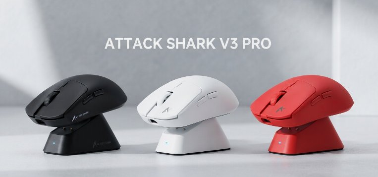 Attack Shark V3 Pro Wireless Gaming Mouse — 4