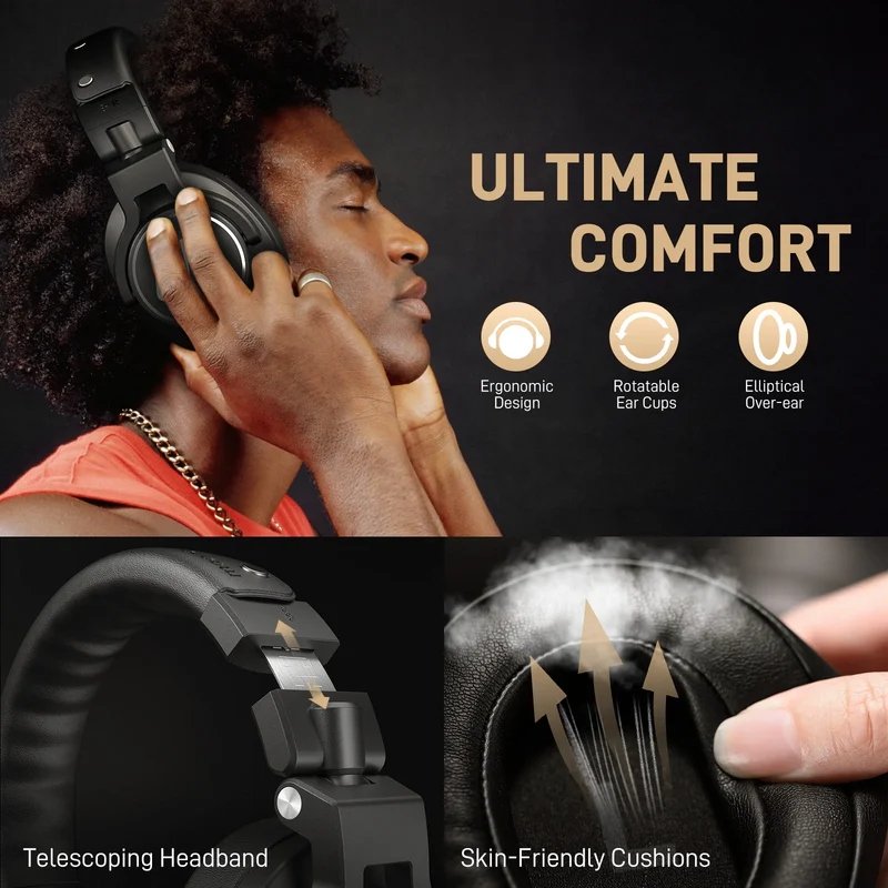 Maono MH700 Professional Studio Monitor Headphones — 2