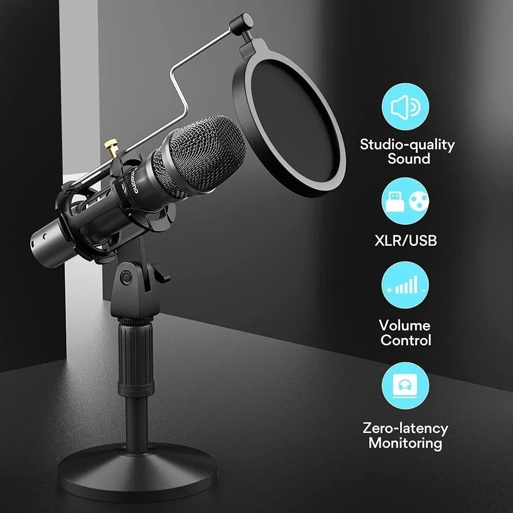 Maono HD300 Series Cardioid Dynamic USB/XLR Microphone — 2