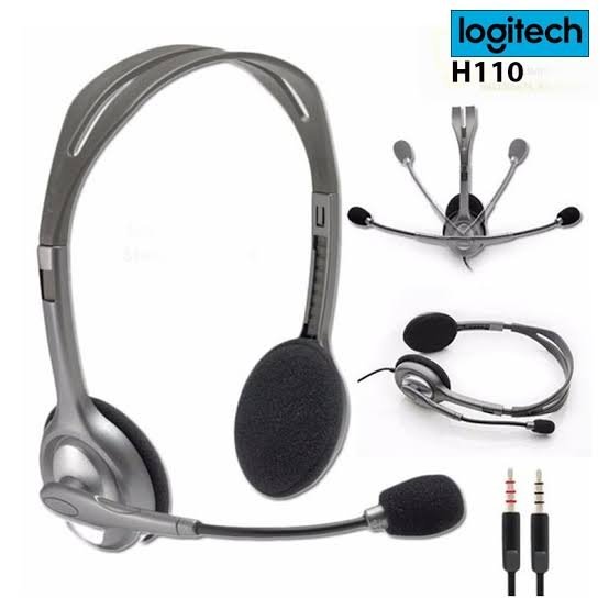 Logitech H110 Stereo Headset — 4