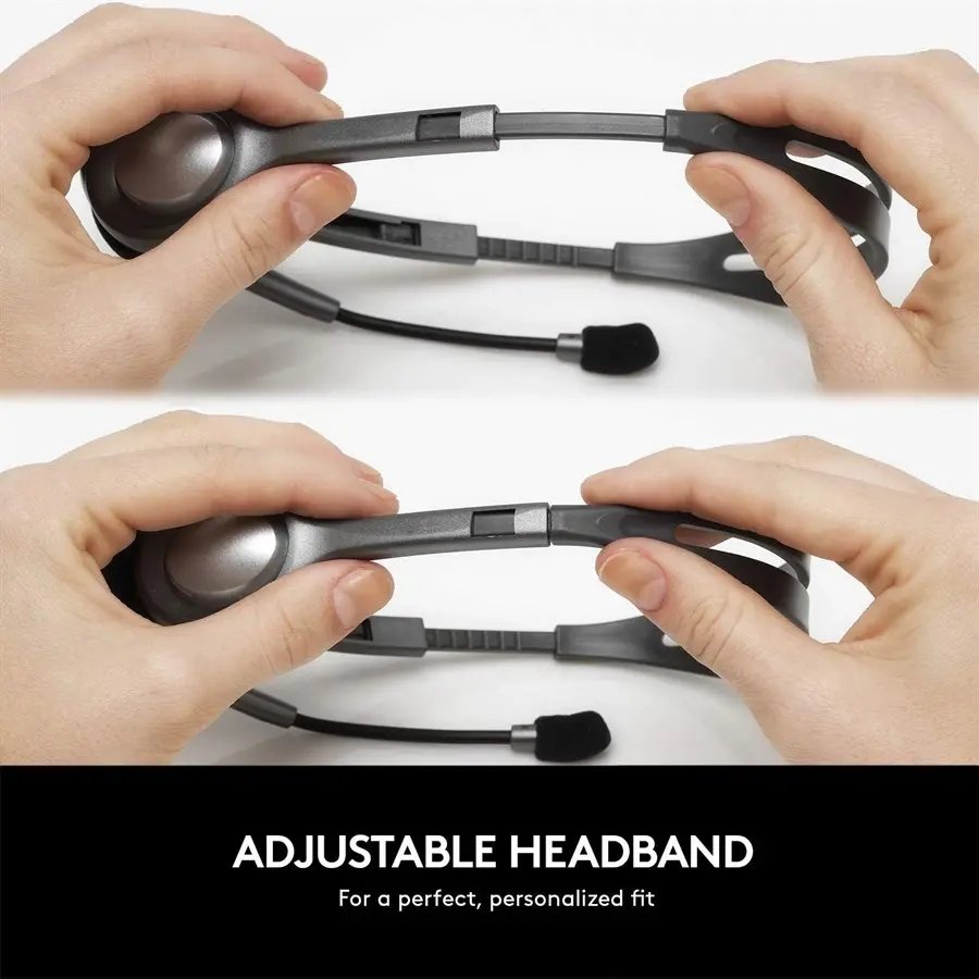 Logitech H111 Stereo Headset — 4