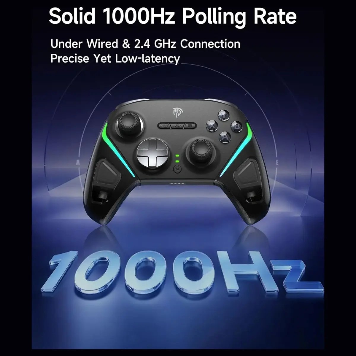 EasySMX D10 Black Wireless Gaming Controller — 4