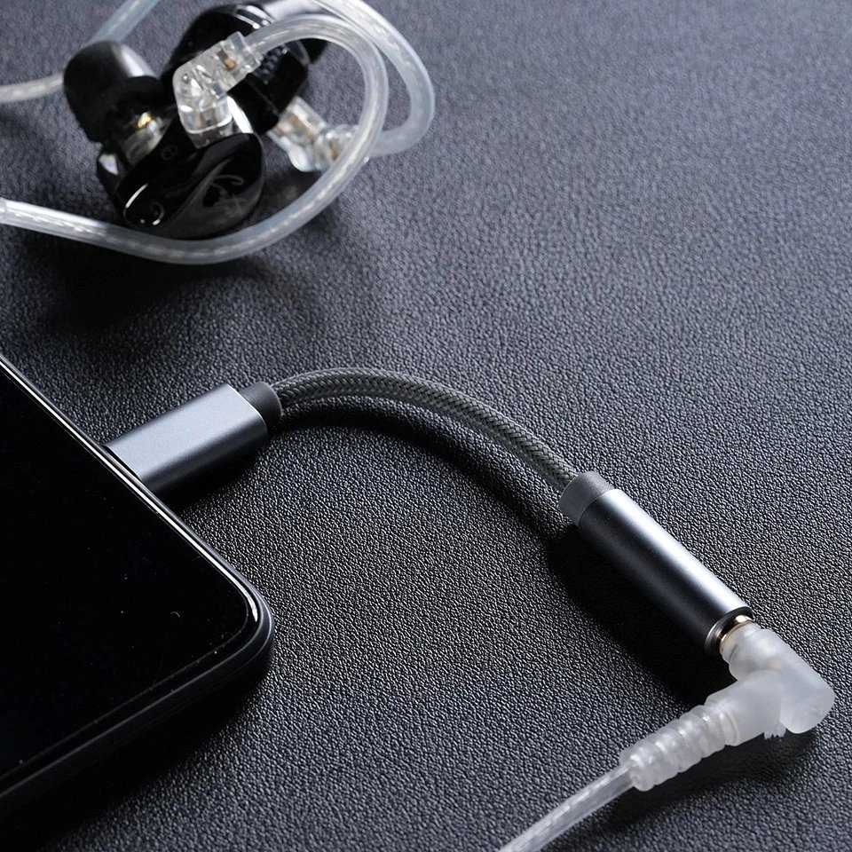 KZ AM01 USB-C to 3.5mm Hi-Fi DAC Audio Adapter — 3
