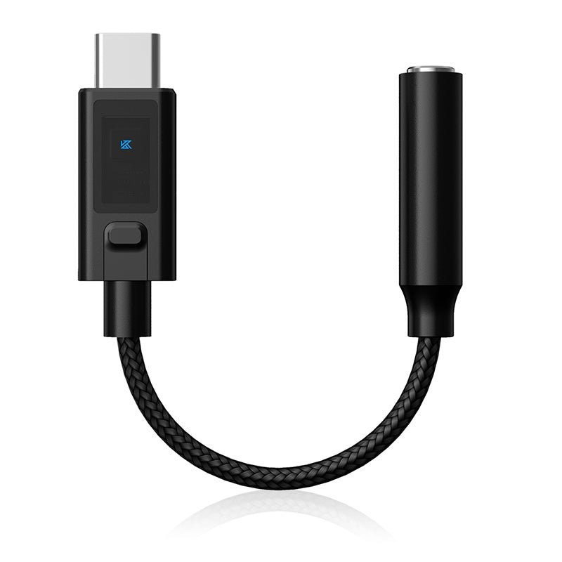 KZ AM02 USB-C to 3.5mm Hi-Fi DAC Audio Adapter — 3