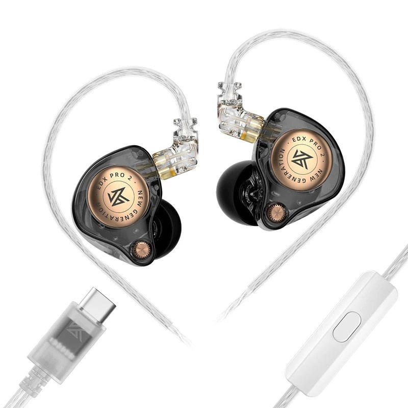 KZ EDX Pro 2 Type-C IEM Earphones