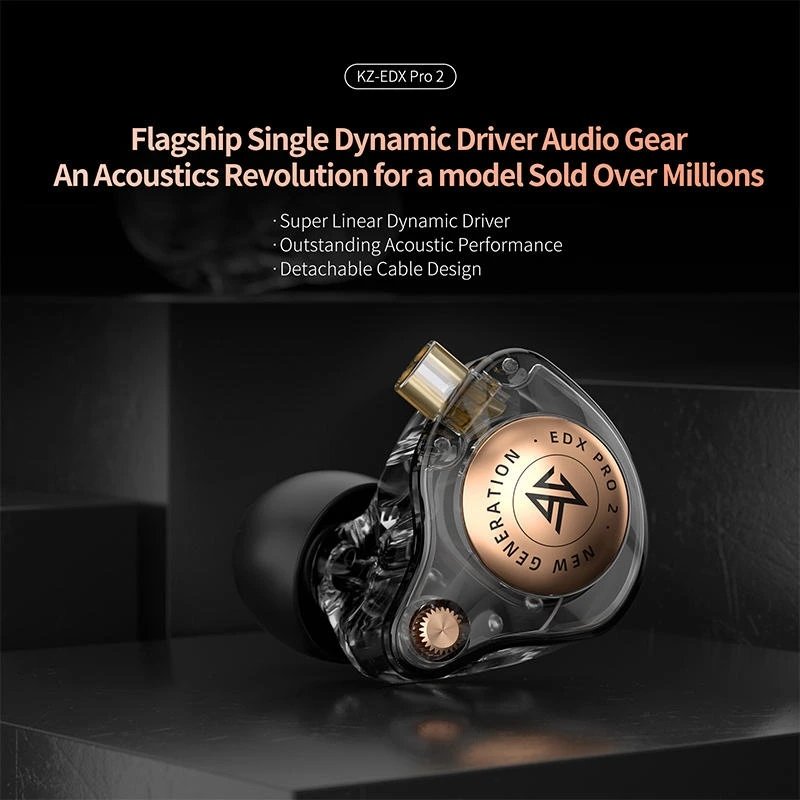 KZ EDX Pro 2 Type-C IEM Earphones — 2