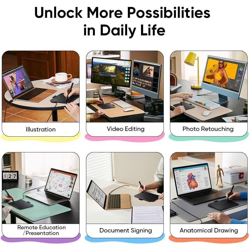 XP-PEN Deco 640 Drawing Tablet — 4