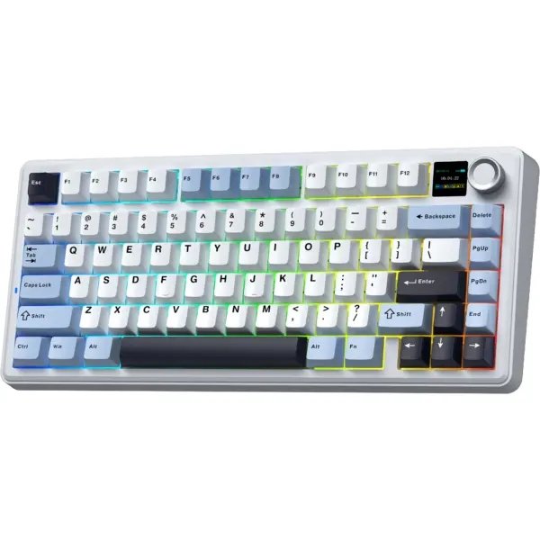 AULA F75 Max Glacier Blue — 2