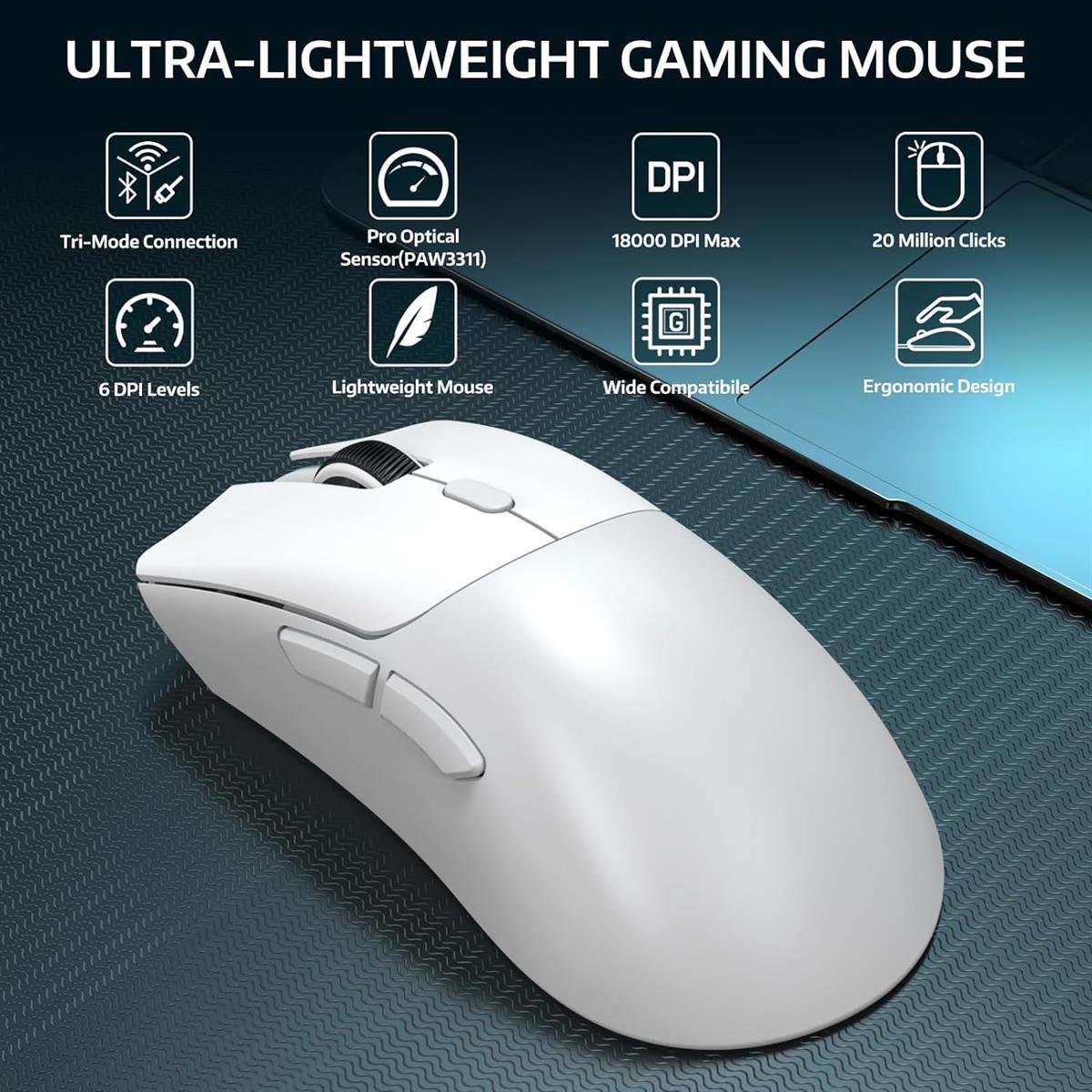 Attack Shark R1 Wireless Gaming Mouse — 2