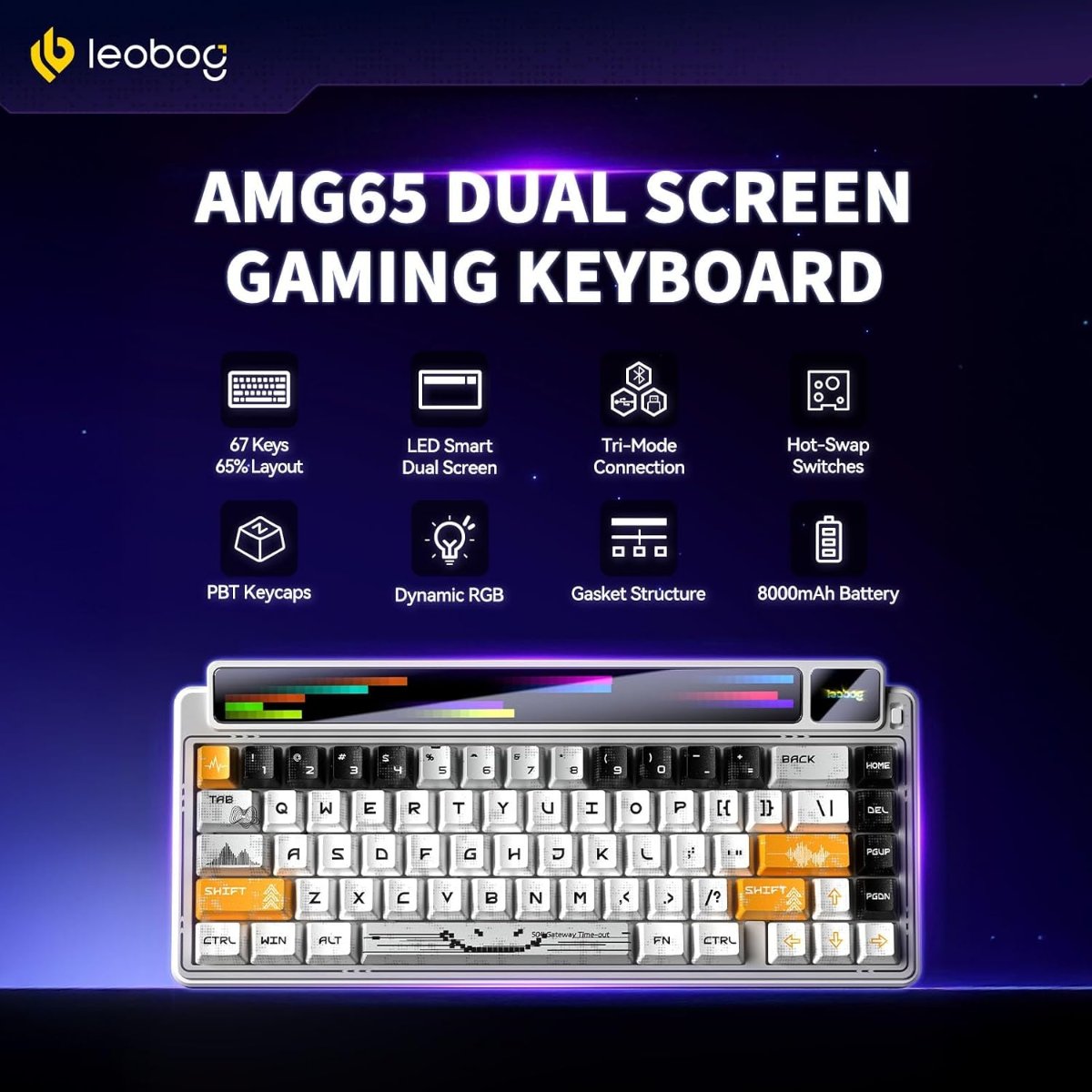 AULA X LEOBOG AMG65 Arctic Starlight — 2