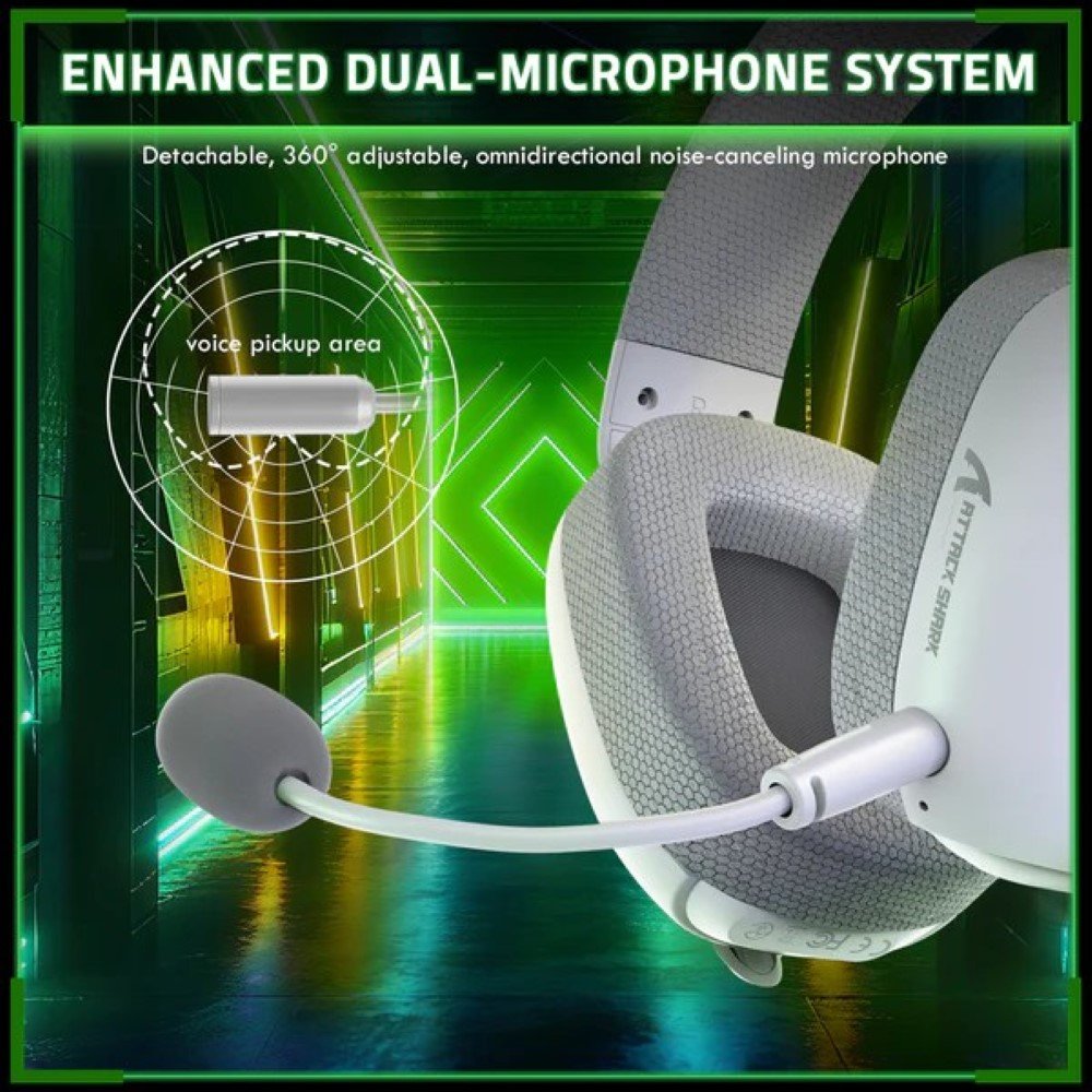 Attack Shark L80 Pro Gaming Headset – Wireless — 3