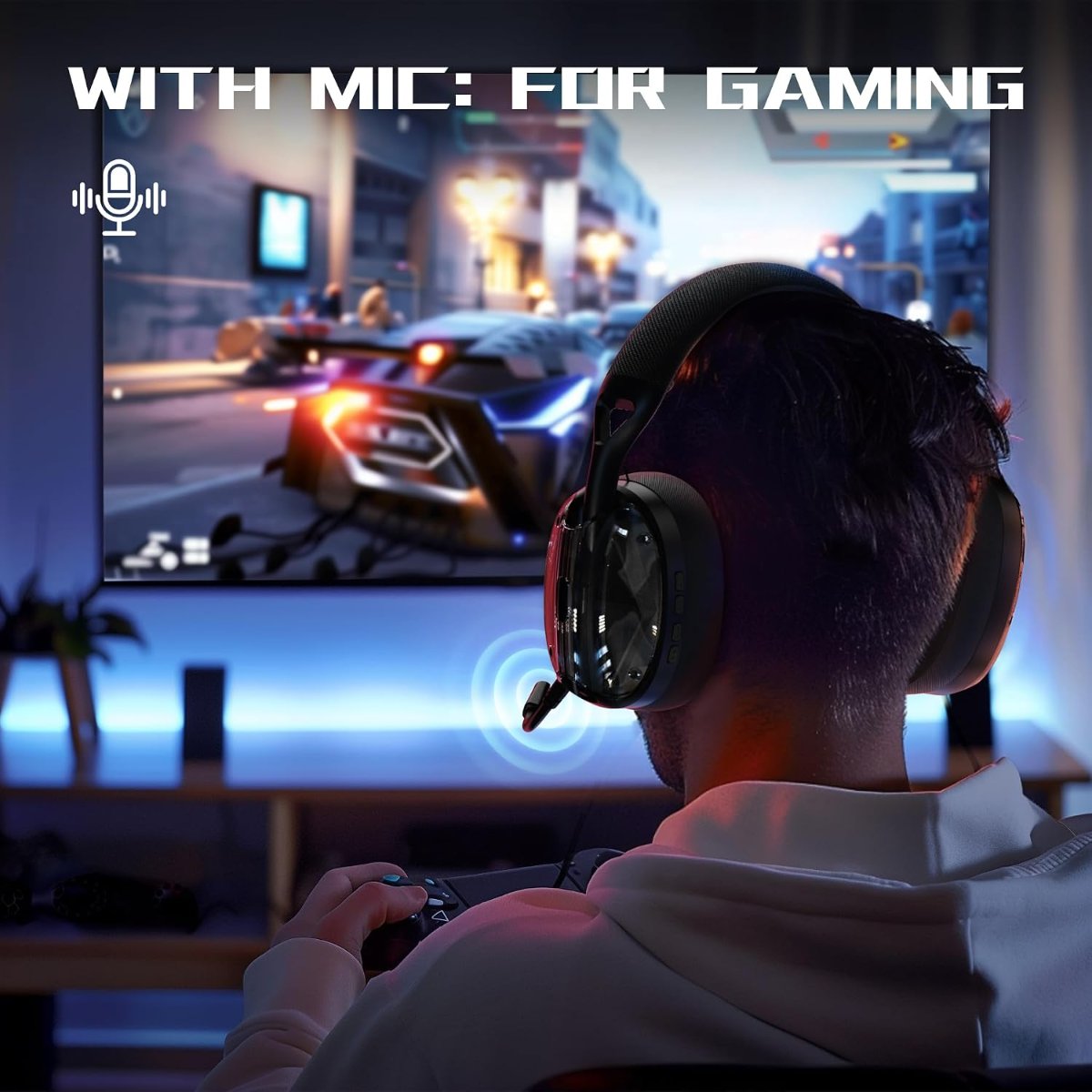 Attack Shark L60 Gaming Headset – Wireless 3-in-1 — 4