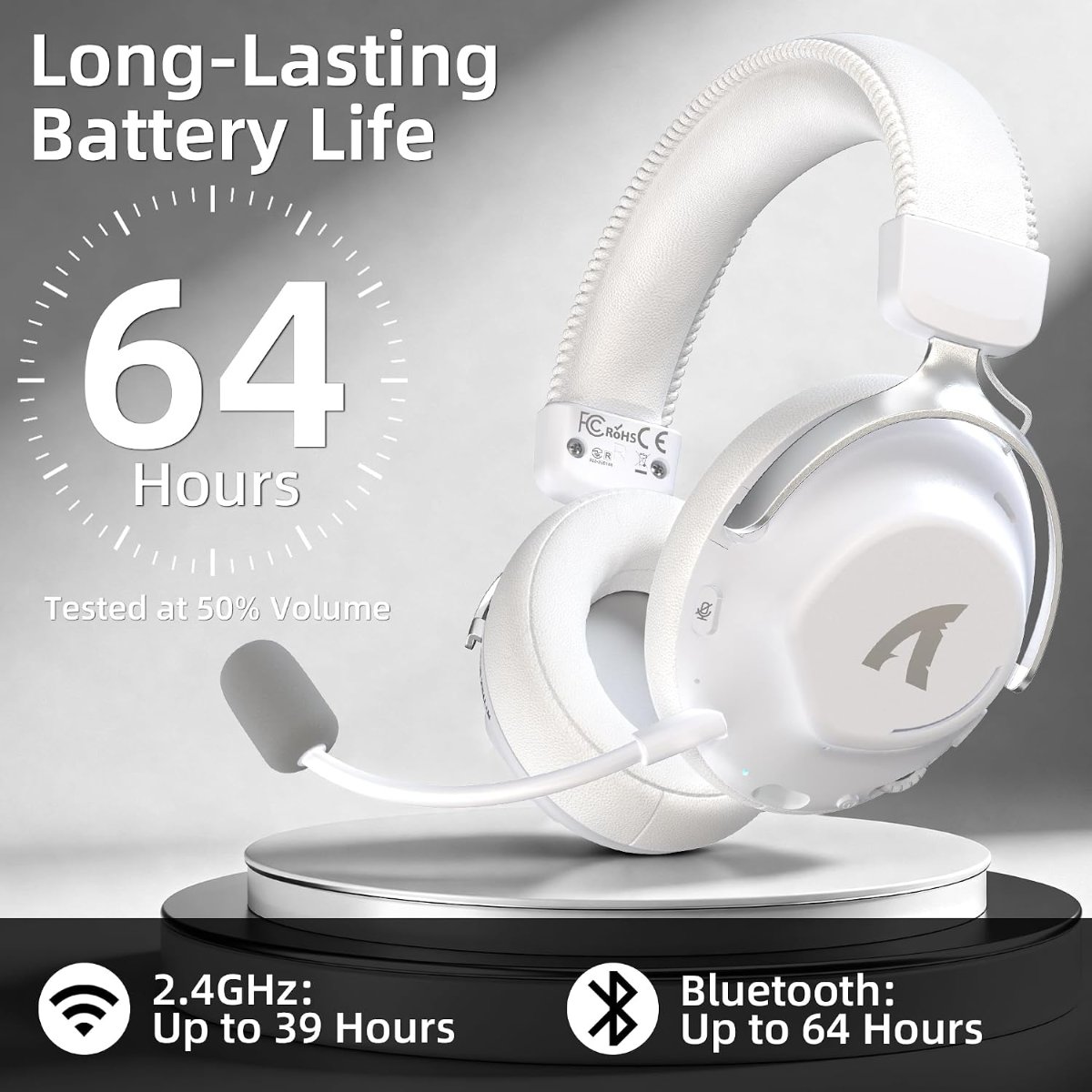 Attack Shark L50 Pro Gaming Headset – 7.1 Surround — 2
