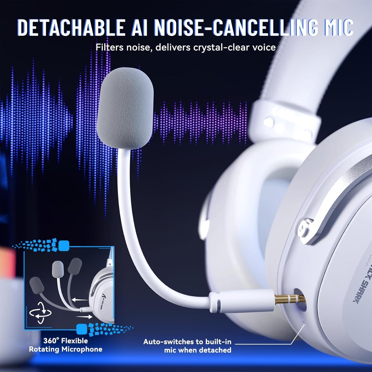 Attack Shark L30 Pro Gaming Headset – 7.1 Surround — 4